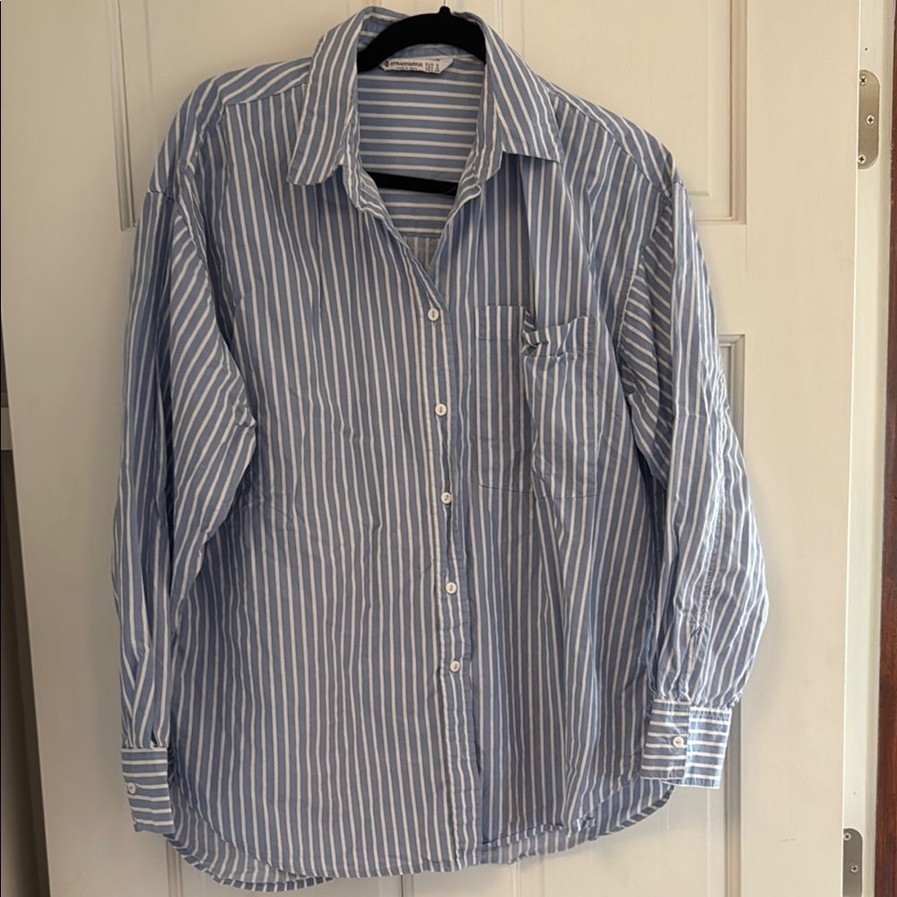 Blue Striped Shirt